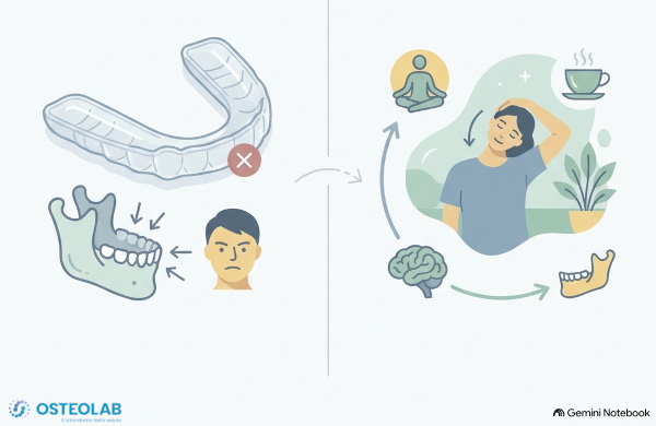 Relazione tra occlusione dentale e l'uso rigido del bite nel dolore mandibolare